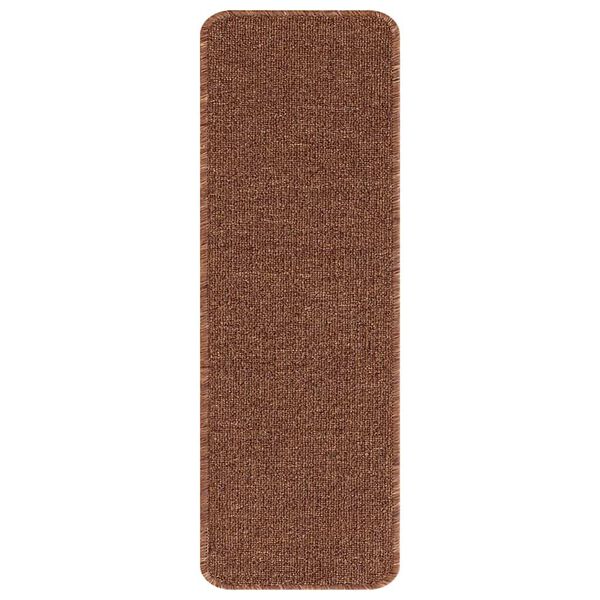 vidaXL Liukumattomat portaamatot 15 pcs Keltainen 60 x 25 cm PP