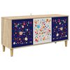 vidaXL TV-kaappi MAINZ 102 x 33 x 50 cm Sonoma Tekninen puu