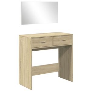 VidaXL Peilip&ouml;yt&auml; Sonoma-tammi 80x39x80 cm