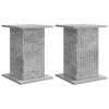 vidaXL Kasviteline 2 pcs Betoninharmaa 30,5 x 30 x 43 cm Tekninen puu