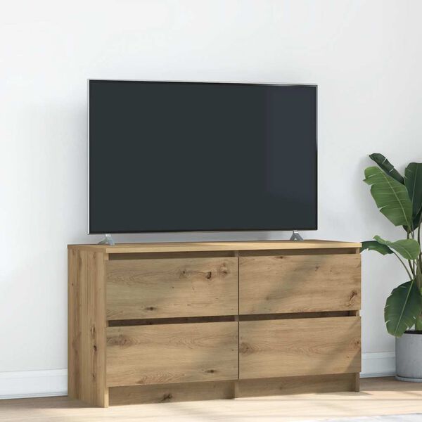 vidaXL TV-taso artesaani tammi 100x35x54 cm tekninen puu