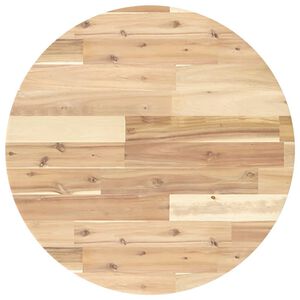 vidaXL P&ouml;yt&auml;levy py&ouml;re&auml; &Oslash;60x2 cm t&auml;ysi akasiapuu