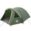 vidaXL Kupoliteltta 4 hengelle 308 x 268 x 130 cm Vihre&auml; taffeta