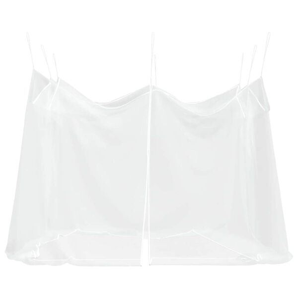 vidaXL Hyttysverkko ulkok&auml;ytt&ouml;&ouml;n 220 verkkoa valkoinen 300x300x250 cm