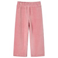 Lasten housut vakosametti vaaleanpunainen 92