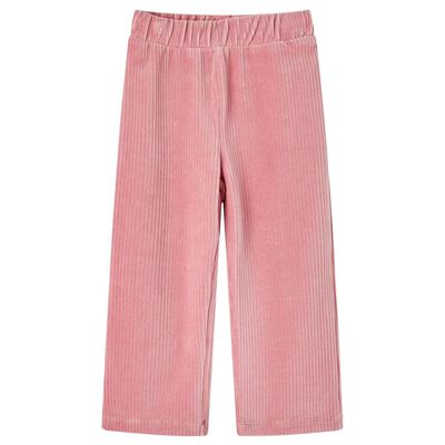 Lasten housut vakosametti vaaleanpunainen 92