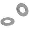 vidaXL Mutterit 2 kpl Hopea 16 x 16 x 1,5 cm Rauta