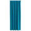 vidaXL Pimentävä verho renkailla 2 pcs Turkoosi 260 x 140 cm