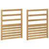 vidaXL K&auml;sinojien moduuli 2 pcs valkoinen 59 x 4 x 73 cm