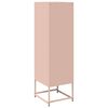 vidaXL Highboard Pinkki 36x39x123 cm Kylm&auml;valssattu ter&auml;s