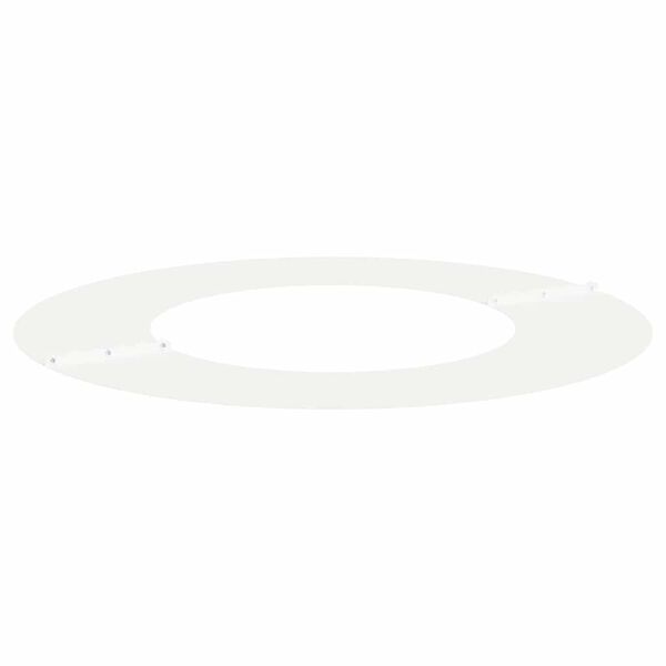 vidaXL sopiva Litte&auml;lle puu rengalle Valkoinen &Oslash;40 / 70 cm Ter&auml;s