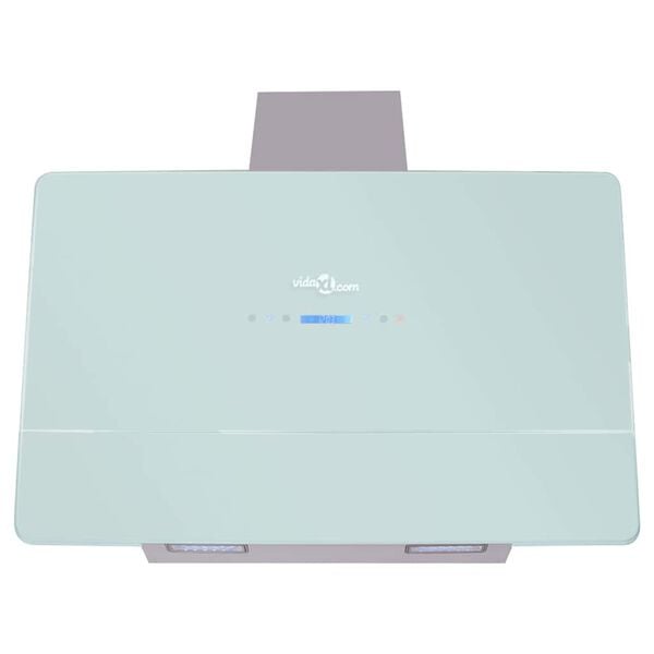 vidaXL Liesituuletin kosketusn&auml;yt&ouml;ll&auml; Valkoinen 900 mm