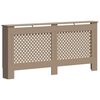 vidaXL L&auml;mp&ouml;patterin suoja 172x19x81,5 cm MDF