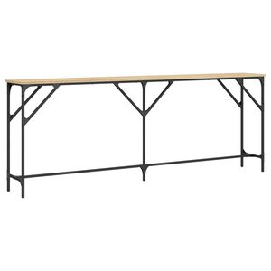 vidaXL Sohvap&ouml;yt&auml; Sonoma-tammi 200x29x75 cm tekninen puu