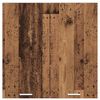 vidaXL Henkarikaappi ovella Vanha puu 80 x 31 x 80 cm Tekninen puu
