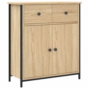 vidaXL Senkki Sonoma-tammi 70x30x80 cm tekninen puu