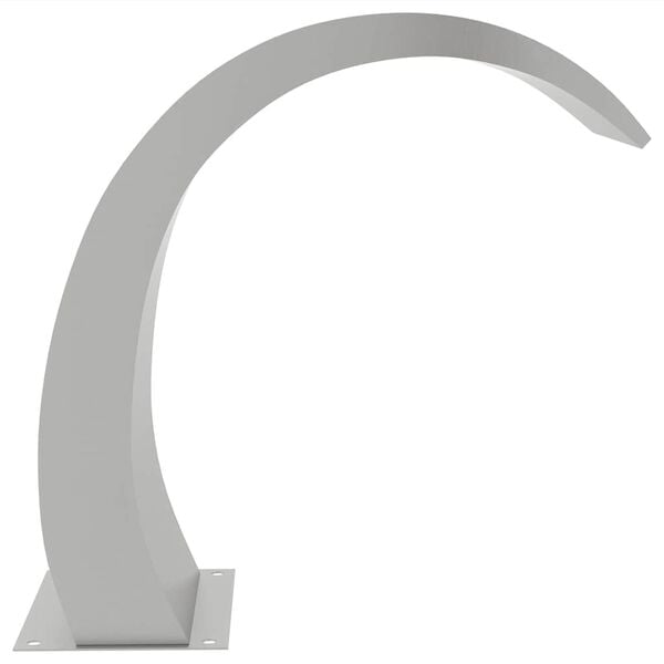 vidaXL Uima-altaan LED-suihkul&auml;hde 304 ruostumaton ter&auml;s 22x60x70 cm