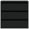vidaXL Kulmalipasto musta 60x41x58 cm tekninen puu