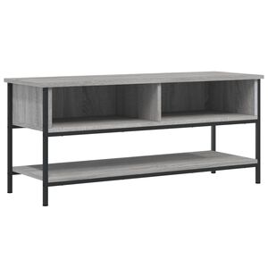 vidaXL TV-taso harmaa Sonoma 100x35x45 cm tekninen puu