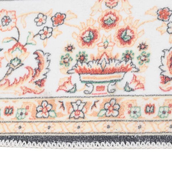 vidaXL Painatettu matto pest&auml;v&auml; moniv&auml;rinen 140x200 cm polyesteri