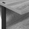 vidaXL Lehtiteline Harmaa Sonoma 68 x 40 x 123.5 cm Tekninen puu