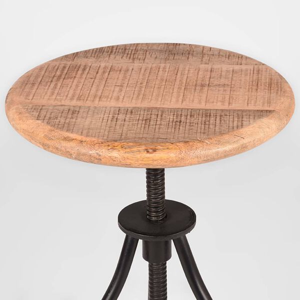 LABEL51 Jakkara Jaipur 35x35x46-75 cm puu/musta