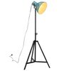vidaXL Lattialamppu 25 W vanhennettu sininen 61x61x90/150 cm E27