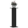 vidaXL Kasvitelineet 2 kpl musta 30x30x95 cm tekninen puu