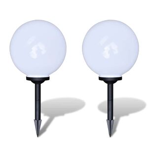 vidaXL Ulkolamput polulle 2 kpl LED 30 cm maapiikill&auml;