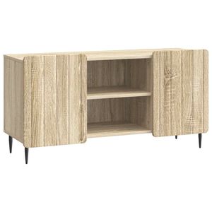 vidaXL TV-kaappi Sonoma-tammi 102 x 34,5 x 52 cm Tekninen puu