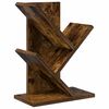 vidaXL Puun Kirjahylly 3-tasoa 30 x 18 x 40 cm Tekninen puu Savutammi