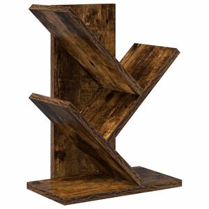 vidaXL Puun Kirjahylly 3-tasoa 30 x 18 x 40 cm Tekninen puu Savutammi
