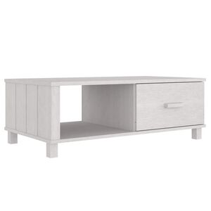 vidaXL Sohvap&ouml;yt&auml; HAMAR valkoinen 100x55x35 cm t&auml;ysi m&auml;nty