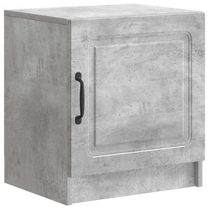 vidaXL Y&ouml;p&ouml;yt&auml;kaappi Betoninharmaa 43 x 34,5 x 47 cm Tekninen puu