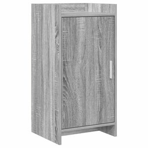 vidaXL Sivup&ouml;yt&auml; Harmaa Sonoma 40 x 36 x 80 cm Tekninen puu