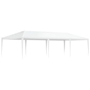 vidaXL Juhlateltta 4x9 m valkoinen