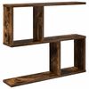 vidaXL Sein&auml;hylly Savutammi 60 x 12 x 50,5 cm Tekninen puu