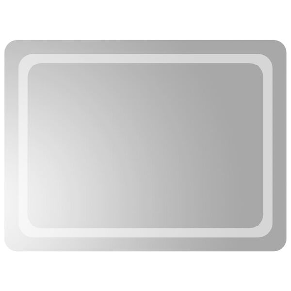 vidaXL Kylpyhuoneen LED-peili 60x80 cm