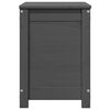 vidaXL Säilytyslaatikko harmaa 60x32x45,5 cm täysi mänty
