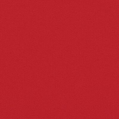 vidaXL Sisäänvedettävä sivumarkiisi punainen 180x1200 cm