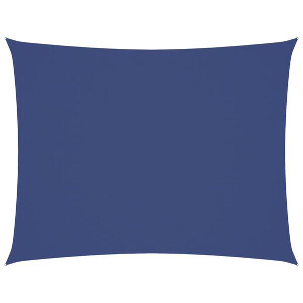 vidaXL Aurinkopurje Oxford-kangas suorakaide 5x6 m sininen