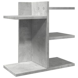 vidaXL P&ouml;yd&auml;n j&auml;rjest&auml;j&auml; betoninharmaa 42x21,5x42 cm tekninen puu