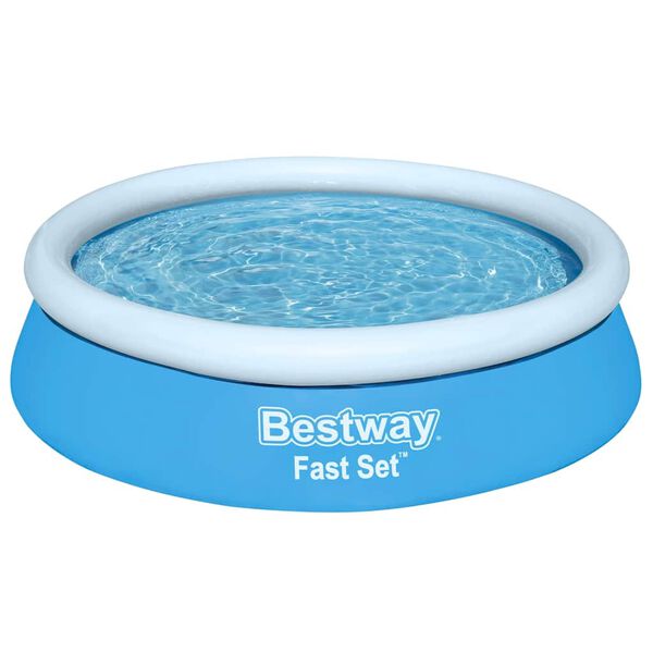 Bestway Fast Set t&auml;ytett&auml;v&auml; uima-allas py&ouml;re&auml; 183x51 cm sininen