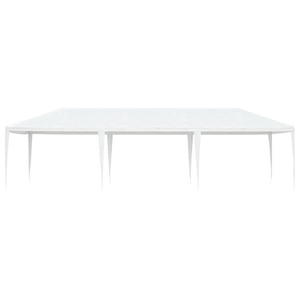 vidaXL Juhlateltta 4x9 m valkoinen