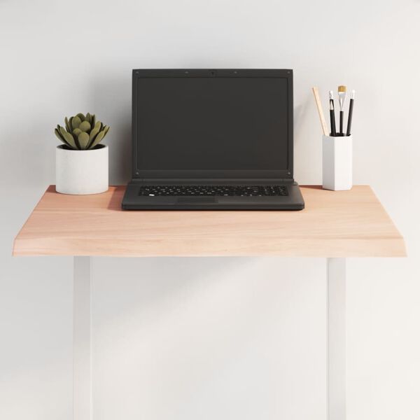 vidaXL Pöytälevy 60x40x2 cm käsittelemätön täystammi elävä reuna