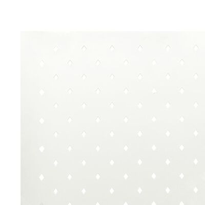 vidaXL 6-Paneelinen Tilanjakaja 240x180 cm valkoinen teräs