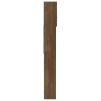 vidaXL Pesukonekaappi ruskea tammi 64x25,5x190 cm
