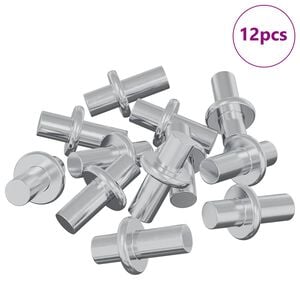 vidaXL Hyllyn Nautinta 12 pcs Hopea 8,6 x 8,6 x 14,6 mm Ter&auml;s
