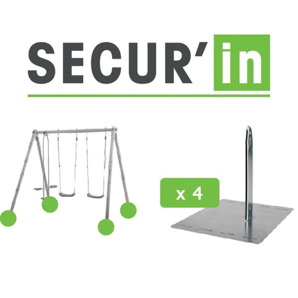 TRIGANO Keinusarjan ankkuripakkaus Secur'in J -900590