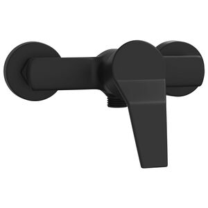 vidaXL Suihku-sekoittajahanaa Musta G 1 / 2 tuumaa Messinki